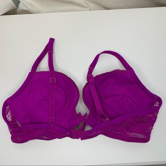 Purple Lace Bra - Picture 4 of 4